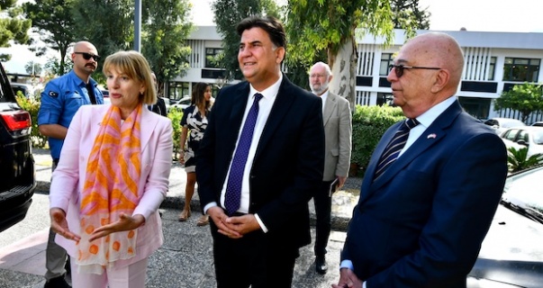UK AMBASSADOR TO TURKEY VISITS FETHIYE