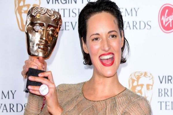 What happened at the Bafta TV awards backstage