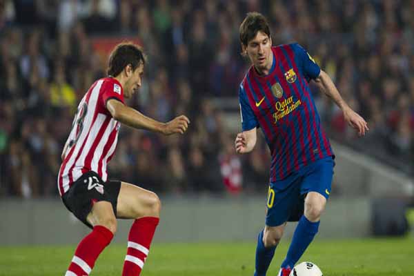 Barcelona's La Liga title on hold after draw at Athletic Bilbao