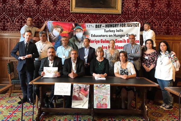 Parliamentary Group for Alevis Statement Nuriye Gülmen and Semih Özakça