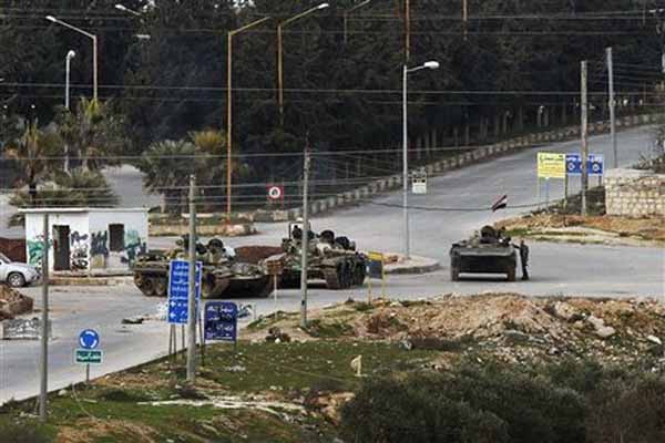 China rejects military intervention to Syria