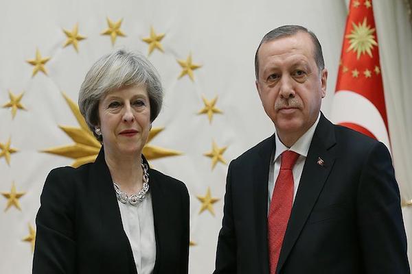 Erdoğan and May discussed about Cyprus over phone