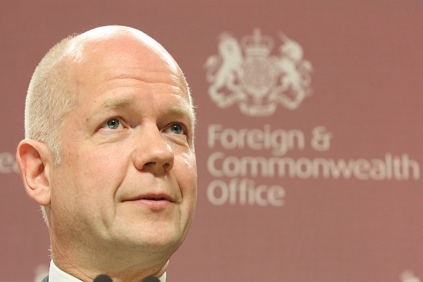 William Hague says, 'All Syrian opposition should join peace talks'