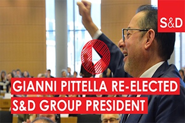 Gianni Pittella has today been confirmed president of the S and D