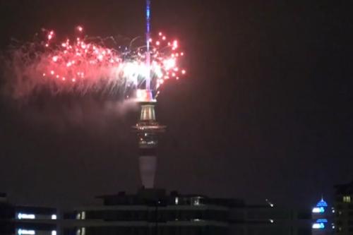 Happy New Year celebration starts in New Zealand