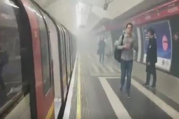 Holborn Underground station in London's West End was evacuated