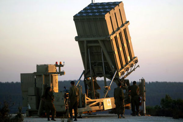Israel deploys 'Iron Dome' battery near Jerusalem