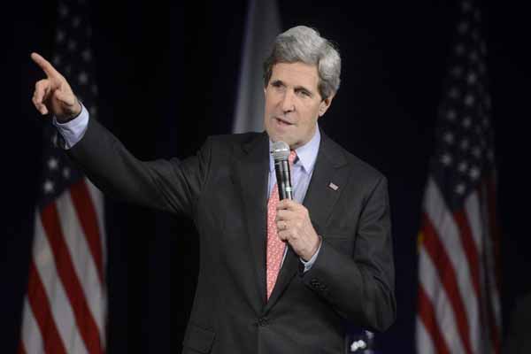 John Kerry addresses US citizens on Syria