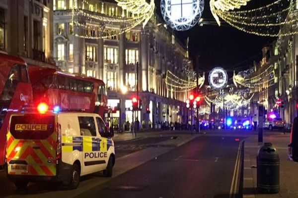 London Oxford Circus shots fired at the Tube station
