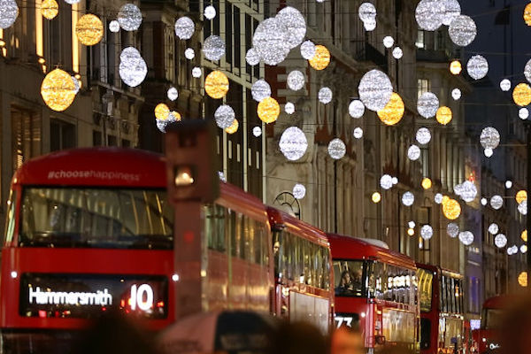 London Transport Christmas Day 2017