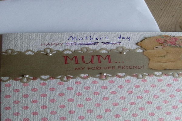 Mother's Day cards in 2015