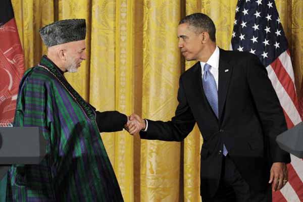 Obama and Karzai discuss Taliban impasse