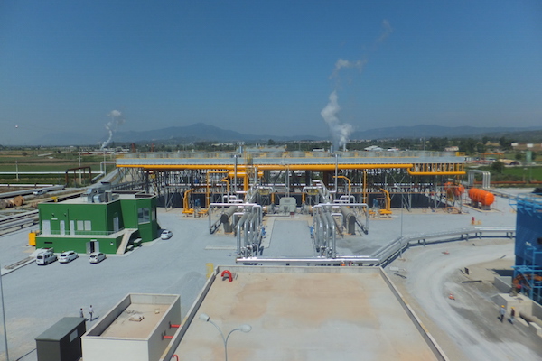 Turkey's largest geothermal power plant in Efeler project