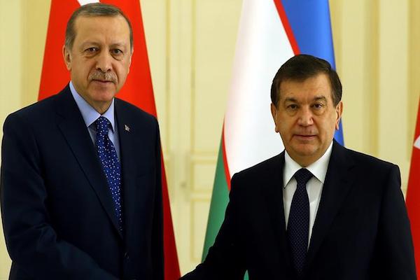 Mirziyoyev said Turkey had been the first country to recognize Uzbekistan's independence