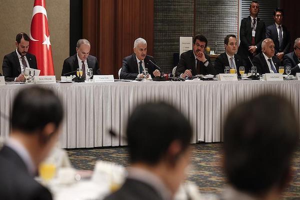 Turkish Prime Minister Binali Yildirim calls for investment from South Korea