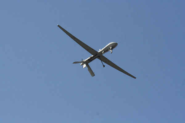 Turkish-made unmanned aircraft ready for flight