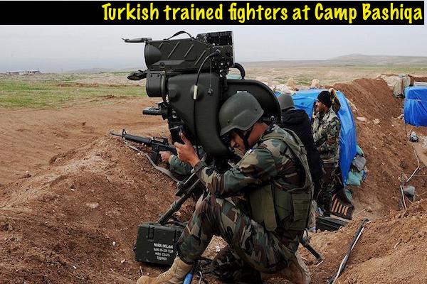 Turkish trained fighters to join Mosul operation from Camp Bashiq al Hashd al Watani