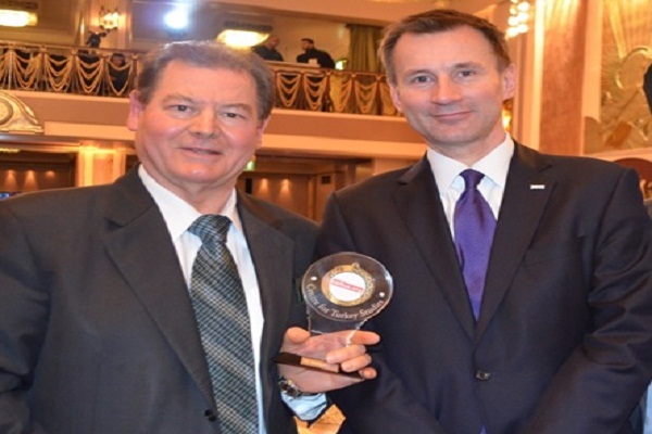 Turkish Cypriot Dr Sirri won the award