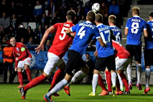 Estonia 0 England 1