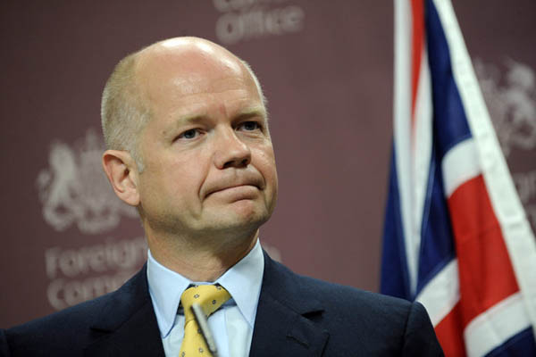 Hague, Ed Miliband too weak to vote for or against EU Bill