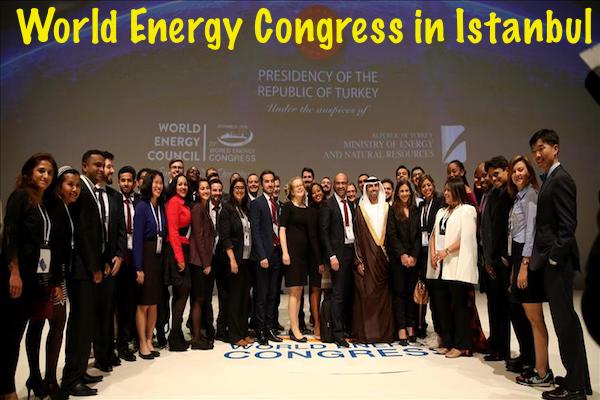 23rd World Energy Congress at Istanbul Congress Center in Istanbul