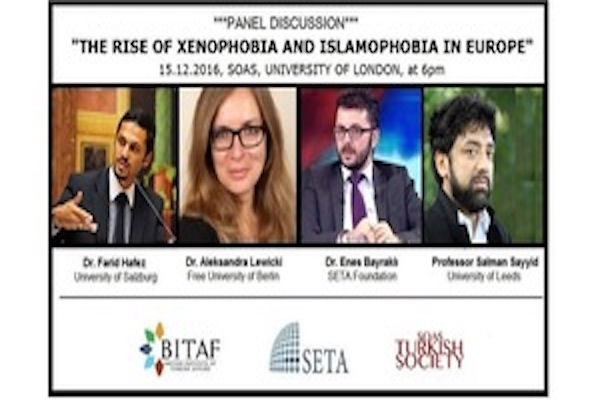 THE RISE OF XENOPHOBIA and ISLAMOPHOBIA IN EUROPE