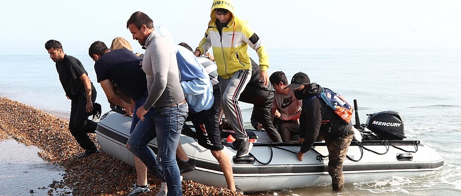 A record 28,431 migrants made the journey across the English Channel last year