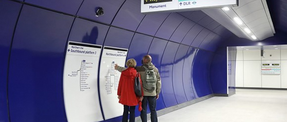 Bank station’s new, spacious southbound Northern line platform officially opened