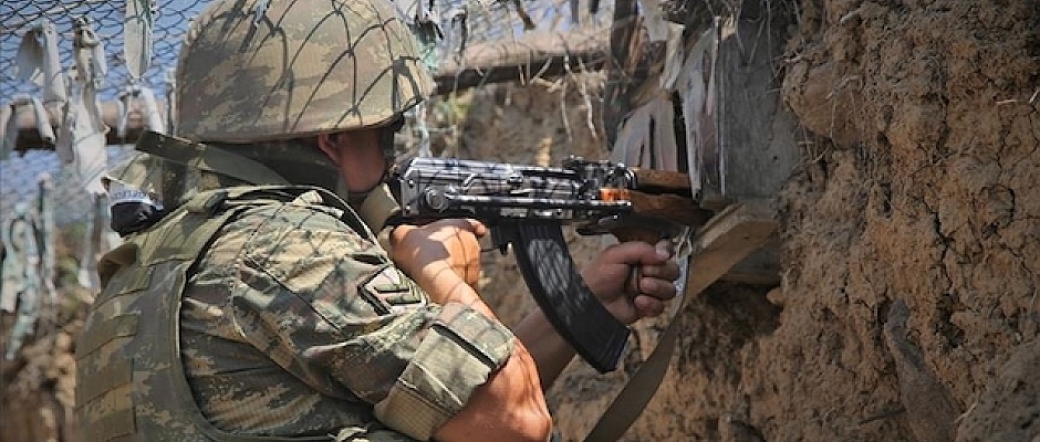 Armenian forces periodically opened fire on several Azerbaijani army positions