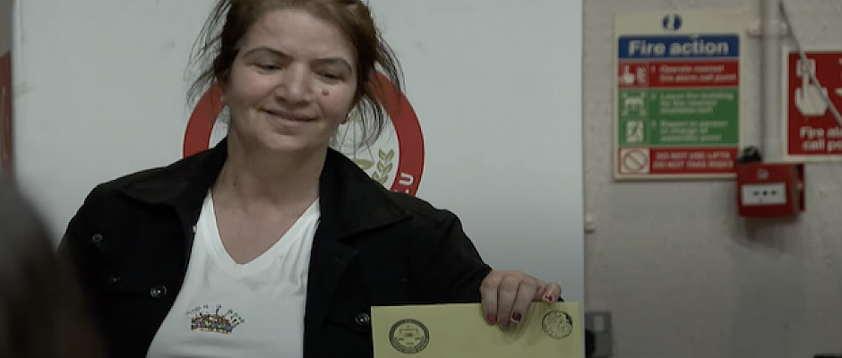 Turkish citizens living in the UK are voting once again for their president