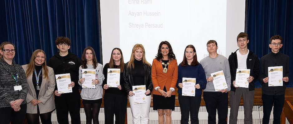 Celebrating outstanding GCSE results in Enfield 
