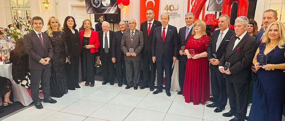 Turkish Cypriots marked the 40th anniversary of the establishment of the TRNC