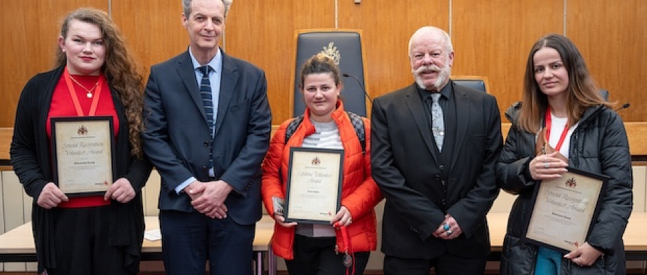 Enfield Council at a special awards ceremony