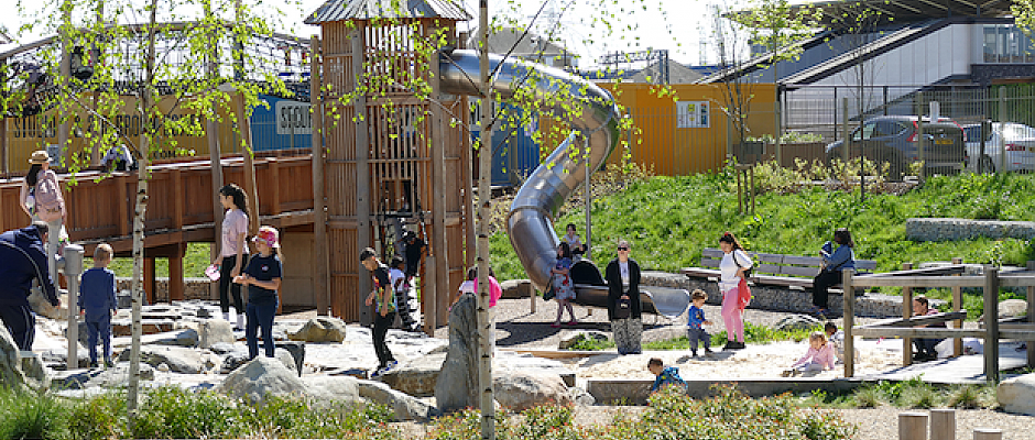 The Borough welcomes a brand-new park at Meridian Water