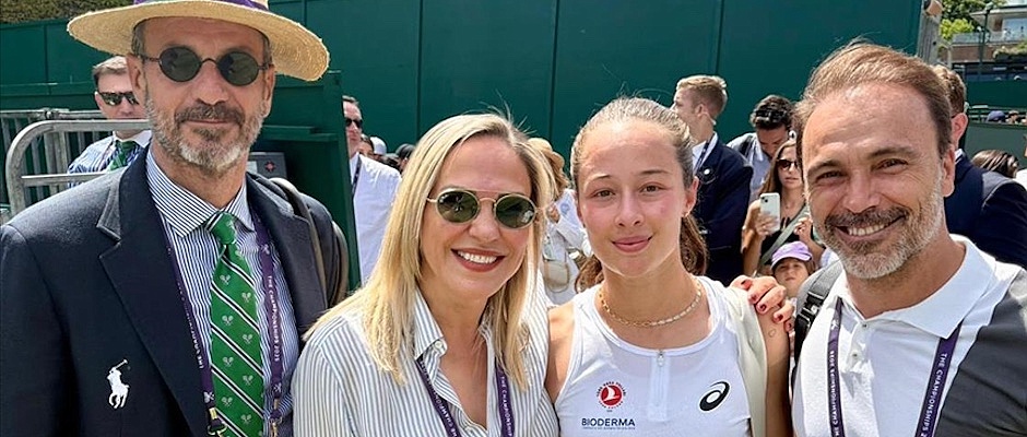 Zeynep Sonmez becomes first Turkish tennis player to reach third round at Wimbledon