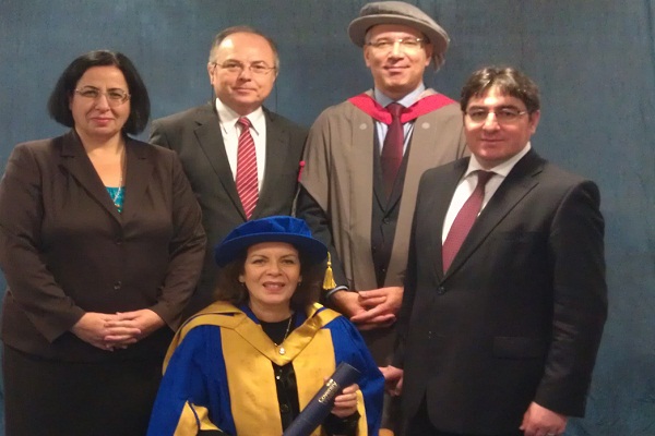 Turkish cypriot Baroness awarded Honorary Doctorate