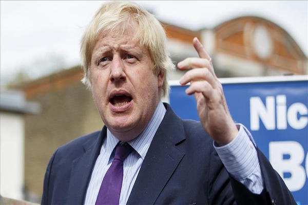 Boris Johnson, Jerusalem should be the shared capital