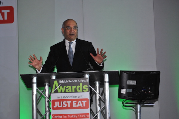 Full list of winners of British Kebab Awards 2015