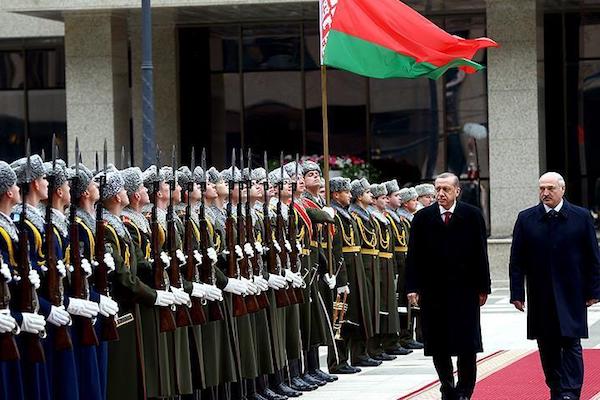 Turkish President seeks to boost trade ties with Belarus
