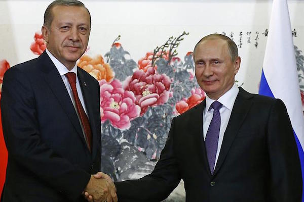 Erdogan and Putin push for Aleppo ceasefire