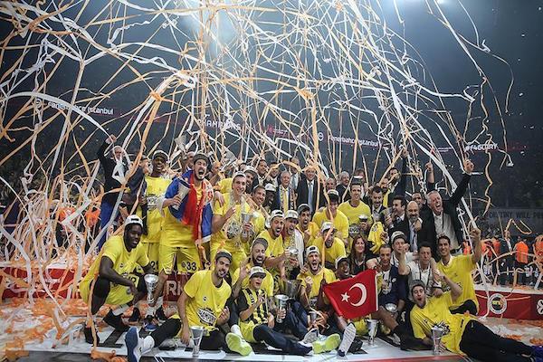Fenerbahce became the first ever Turkish club to be crowned EuroLeague champions