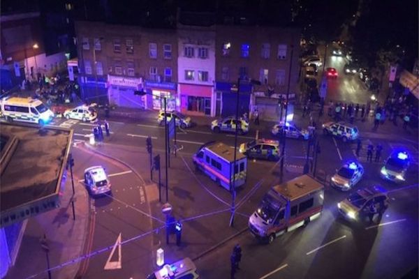 Man drove a van into worshippers near a north London mosque