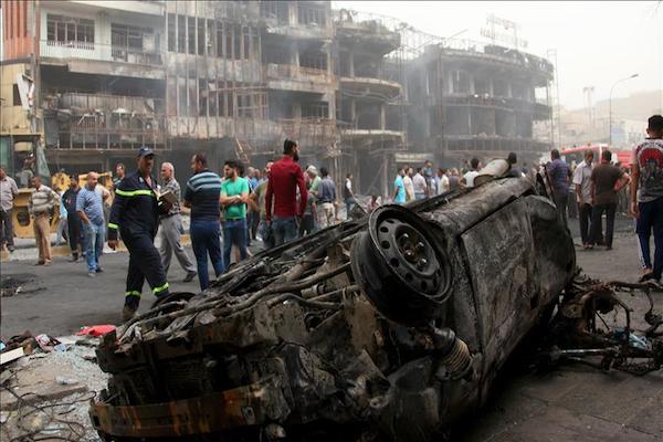 Bombing killed two people in Iraqi capital