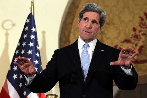 John Kerry begins his UN talks in New York