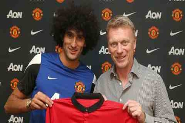 Manchester United confirm Fellaini signing