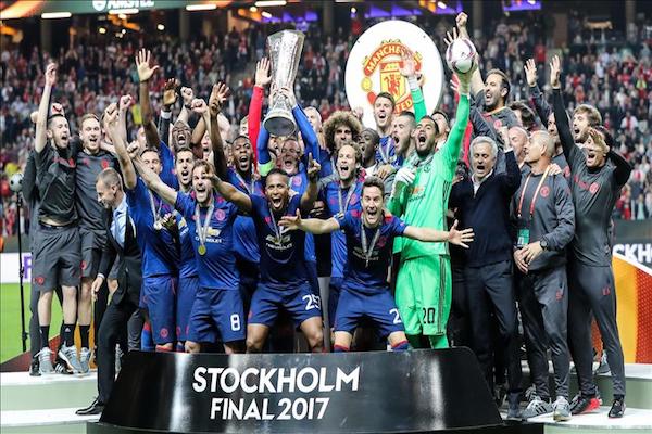 Manchester United wins UEFA Europa League