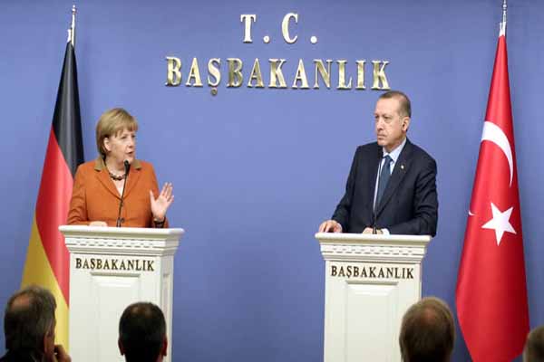 Merkel and Erdogan duel over Cyprus for EU