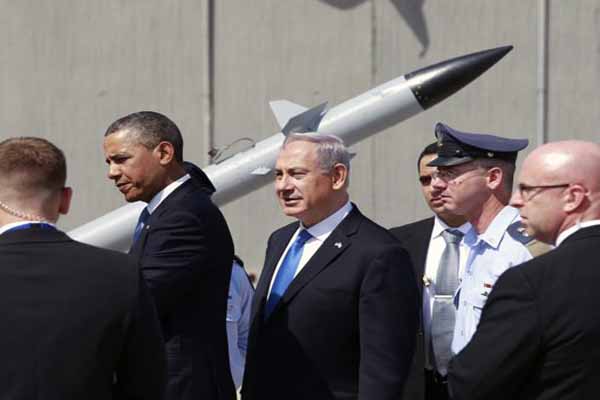 Barack Obama start of his first official visit to Israel