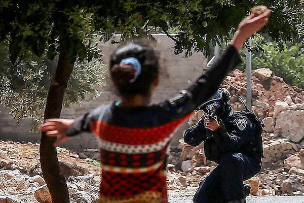 Palestinian children imprisoned for throwing stones