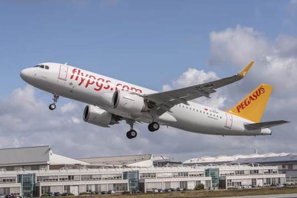 Pegasus makes history with the delivery of the first of its 100 Airbus order